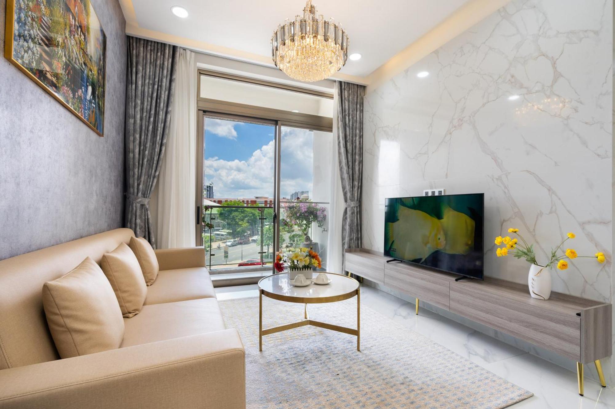 The Peak Midtown Twobedroom With Balcony Appart hôtel Hô Chi Minh-Ville